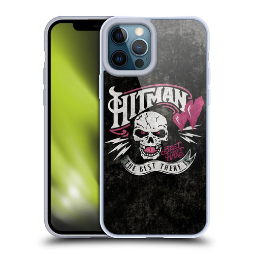 WWE Bret Hart Hitman Logo Soft Gel Case for Apple iPhone 12 Pro Max