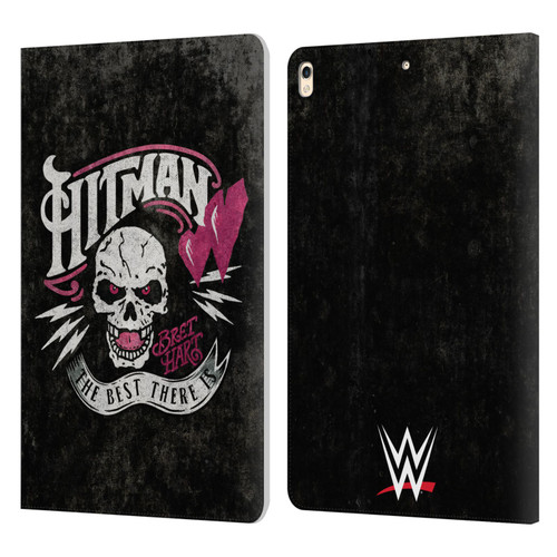WWE Bret Hart Hitman Logo Leather Book Wallet Case Cover For Apple iPad Pro 10.5 (2017)