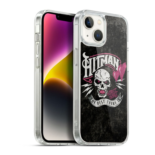 WWE Bret Hart Hitman Logo Soft Gel Case for Apple iPhone 14