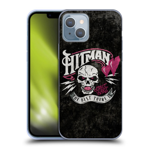 WWE Bret Hart Hitman Logo Soft Gel Case for Apple iPhone 14