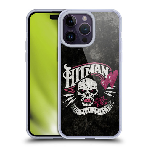 WWE Bret Hart Hitman Logo Soft Gel Case for Apple iPhone 14 Pro Max