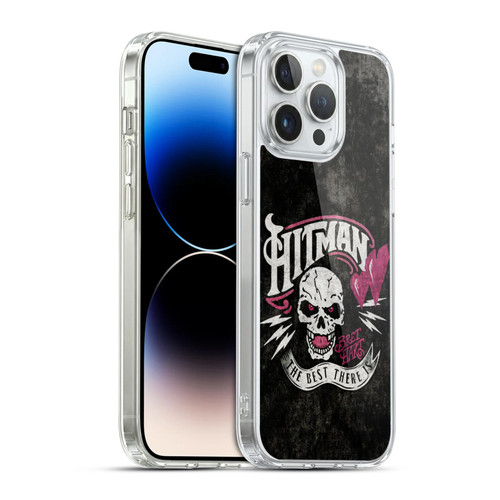 WWE Bret Hart Hitman Logo Soft Gel Case for Apple iPhone 14 Pro Max & MagSafe
