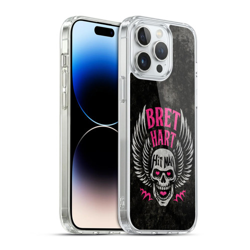 WWE Bret Hart Hitman Skull Soft Gel Case for Apple iPhone 14 Pro Max & MagSafe