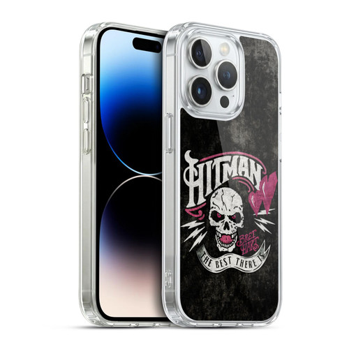 WWE Bret Hart Hitman Logo Soft Gel Case for Apple iPhone 14 Pro & MagSafe