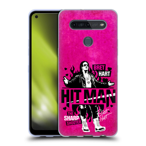 WWE Bret Hart Hitman Soft Gel Case for LG K51S