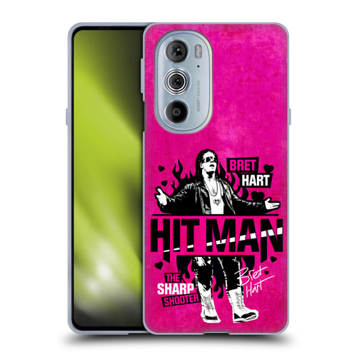 WWE Bret Hart Hitman Soft Gel Case for Motorola Edge X30