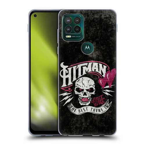 WWE Bret Hart Hitman Logo Soft Gel Case for Motorola Moto G Stylus 5G 2021