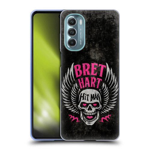 WWE Bret Hart Hitman Skull Soft Gel Case for Motorola Moto G Stylus 5G (2022)