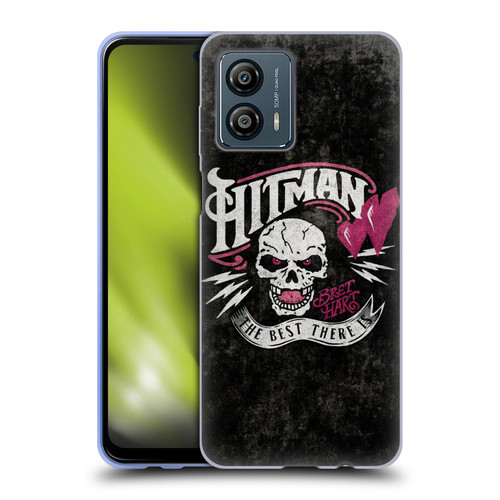 WWE Bret Hart Hitman Logo Soft Gel Case for Motorola Moto G53 5G
