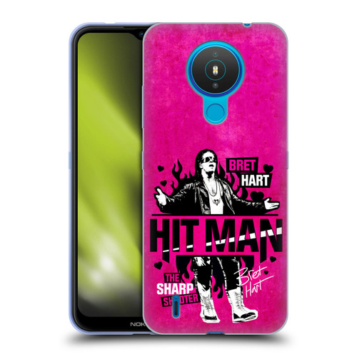 WWE Bret Hart Hitman Soft Gel Case for Nokia 1.4