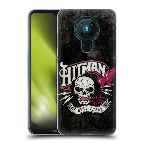 WWE Bret Hart Hitman Logo Soft Gel Case for Nokia 5.3