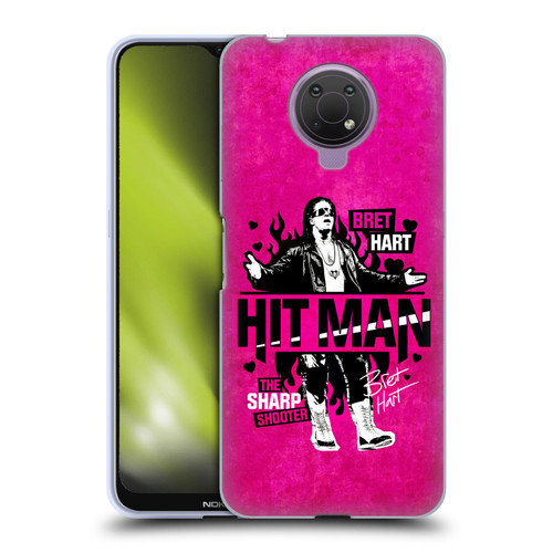 WWE Bret Hart Hitman Soft Gel Case for Nokia G10