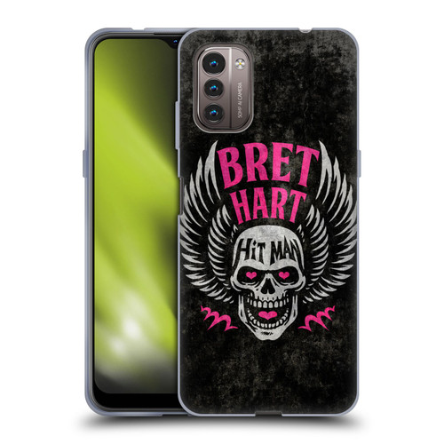 WWE Bret Hart Hitman Skull Soft Gel Case for Nokia G11 / G21