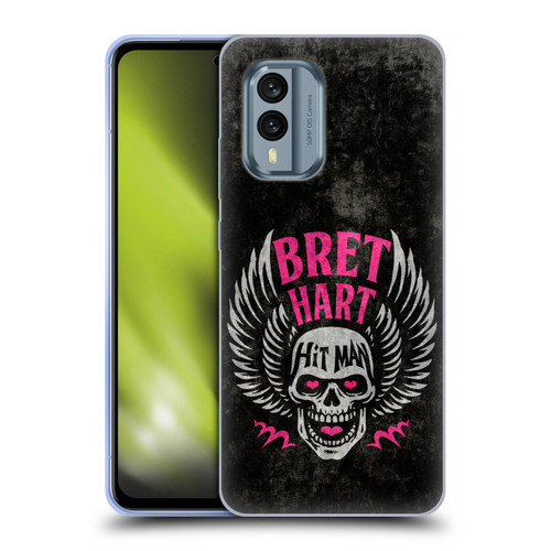 WWE Bret Hart Hitman Skull Soft Gel Case for Nokia X30