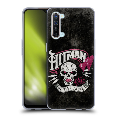 WWE Bret Hart Hitman Logo Soft Gel Case for OPPO Find X2 Lite 5G