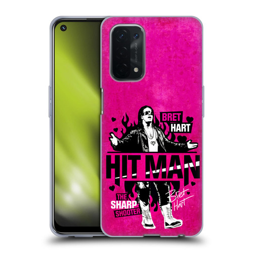 WWE Bret Hart Hitman Soft Gel Case for OPPO A54 5G