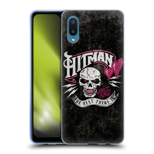 WWE Bret Hart Hitman Logo Soft Gel Case for Samsung Galaxy A02/M02 (2021)