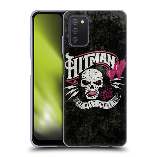 WWE Bret Hart Hitman Logo Soft Gel Case for Samsung Galaxy A03s (2021)