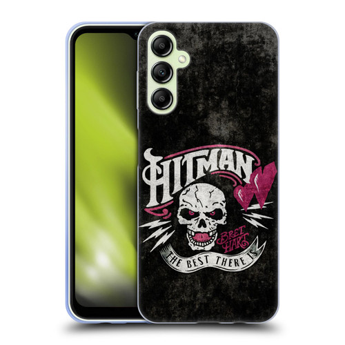WWE Bret Hart Hitman Logo Soft Gel Case for Samsung Galaxy A14 5G
