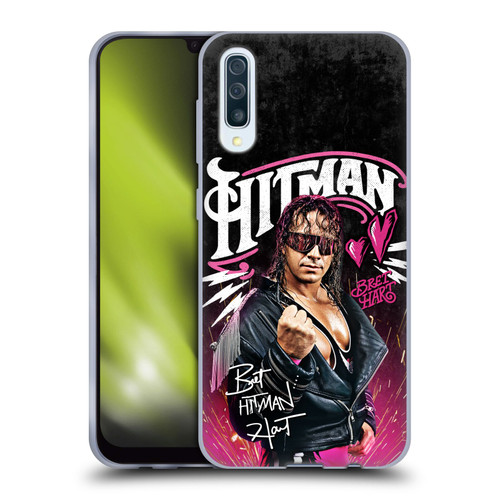 WWE Bret Hart Hitman Graphics Soft Gel Case for Samsung Galaxy A50/A30s (2019)