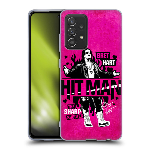 WWE Bret Hart Hitman Soft Gel Case for Samsung Galaxy A52 / A52s / 5G (2021)
