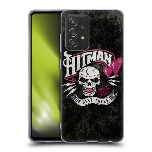 WWE Bret Hart Hitman Logo Soft Gel Case for Samsung Galaxy A52 / A52s / 5G (2021)
