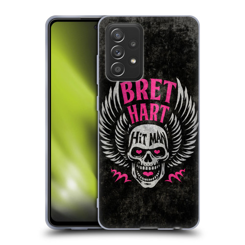 WWE Bret Hart Hitman Skull Soft Gel Case for Samsung Galaxy A52 / A52s / 5G (2021)