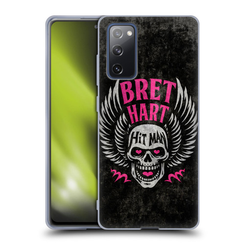 WWE Bret Hart Hitman Skull Soft Gel Case for Samsung Galaxy S20 FE / 5G