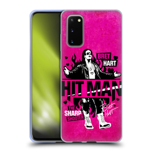 WWE Bret Hart Hitman Soft Gel Case for Samsung Galaxy S20 / S20 5G