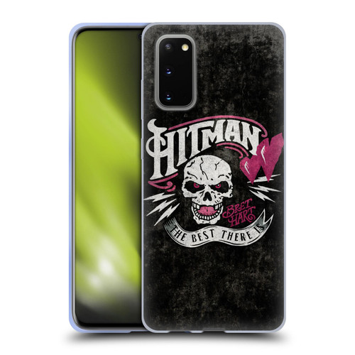 WWE Bret Hart Hitman Logo Soft Gel Case for Samsung Galaxy S20 / S20 5G