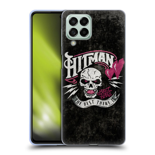 WWE Bret Hart Hitman Logo Soft Gel Case for Samsung Galaxy M53 (2022)