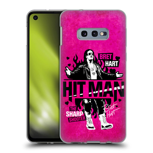 WWE Bret Hart Hitman Soft Gel Case for Samsung Galaxy S10e