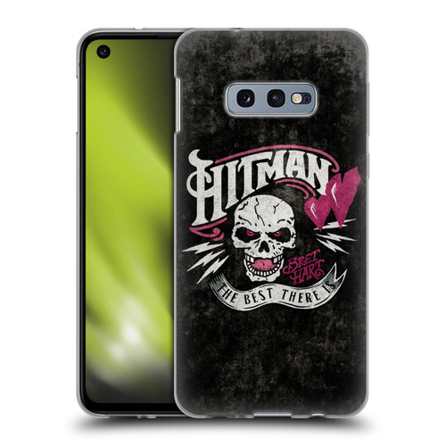 WWE Bret Hart Hitman Logo Soft Gel Case for Samsung Galaxy S10e
