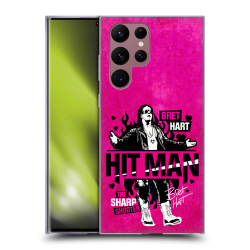 WWE Bret Hart Hitman Soft Gel Case for Samsung Galaxy S22 Ultra 5G