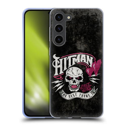 WWE Bret Hart Hitman Logo Soft Gel Case for Samsung Galaxy S23+ 5G