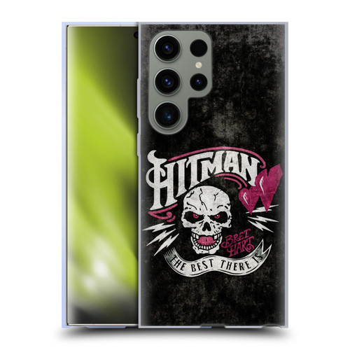 WWE Bret Hart Hitman Logo Soft Gel Case for Samsung Galaxy S23 Ultra 5G