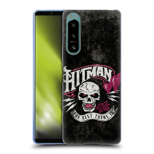 WWE Bret Hart Hitman Logo Soft Gel Case for Sony Xperia 5 IV