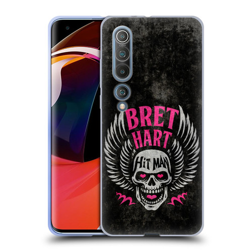 WWE Bret Hart Hitman Skull Soft Gel Case for Xiaomi Mi 10 5G / Mi 10 Pro 5G