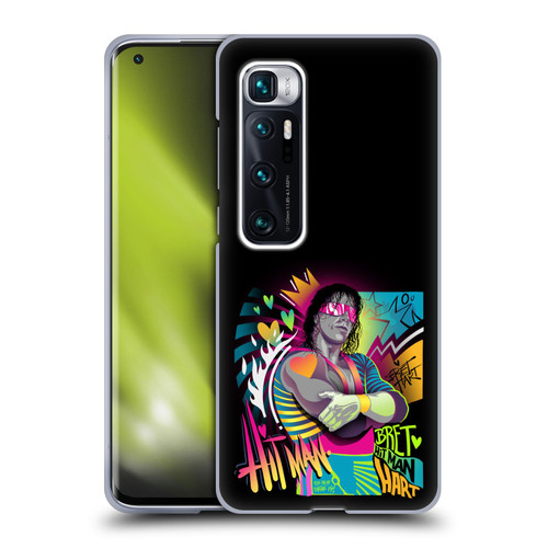 WWE Bret Hart Neon Art Soft Gel Case for Xiaomi Mi 10 Ultra 5G
