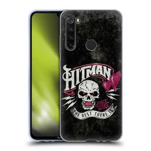 WWE Bret Hart Hitman Logo Soft Gel Case for Xiaomi Redmi Note 8T