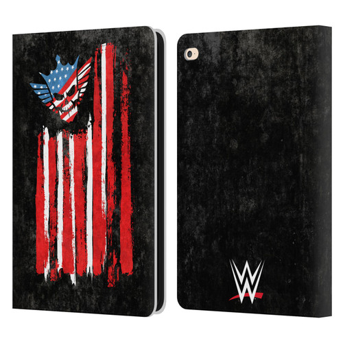 WWE Cody Rhodes American Nightmare Flag Leather Book Wallet Case Cover For Apple iPad Air 2 (2014)