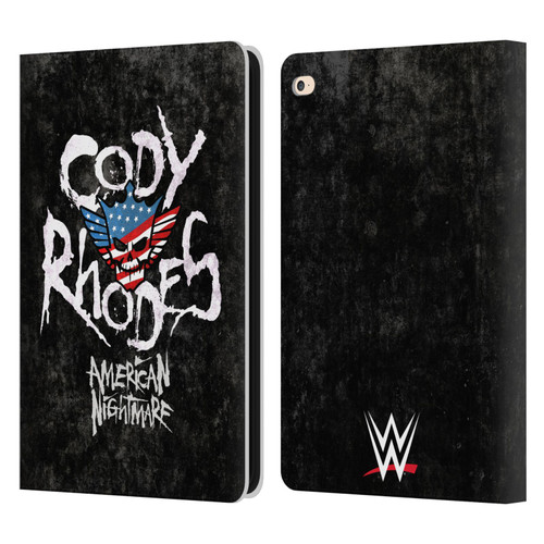 WWE Cody Rhodes Distressed Name Leather Book Wallet Case Cover For Apple iPad Air 2 (2014)