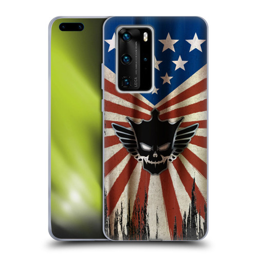 WWE Cody Rhodes Distressed Flag Soft Gel Case for Huawei P40 Pro / P40 Pro Plus 5G