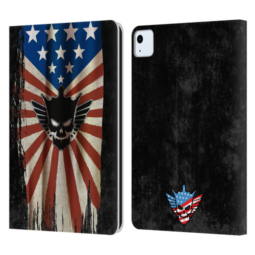 WWE Cody Rhodes Distressed Flag Leather Book Wallet Case Cover For Apple iPad Air 2020 / 2022