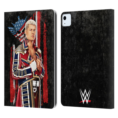WWE Cody Rhodes Superstar Flag Leather Book Wallet Case Cover For Apple iPad Air 2020 / 2022