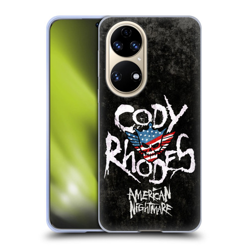 WWE Cody Rhodes Distressed Name Soft Gel Case for Huawei P50