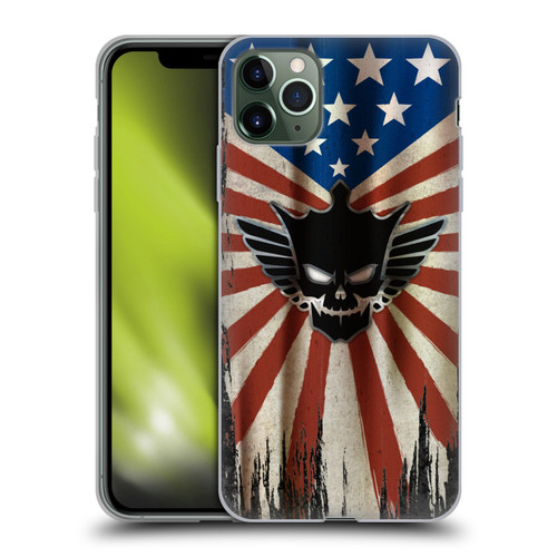 WWE Cody Rhodes Distressed Flag Soft Gel Case for Apple iPhone 11 Pro Max