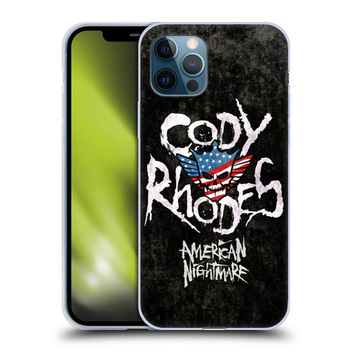 WWE Cody Rhodes Distressed Name Soft Gel Case for Apple iPhone 12 / iPhone 12 Pro