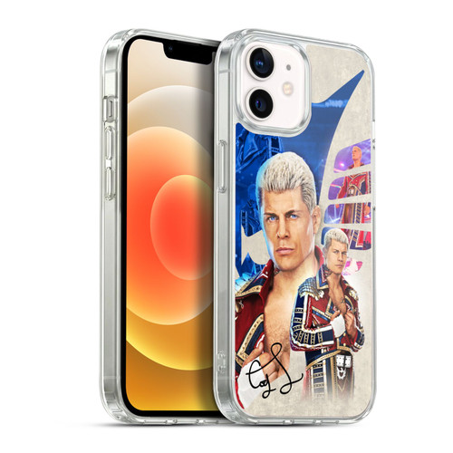 WWE Cody Rhodes Superstar Graphics Soft Gel Case for Apple iPhone 12 / iPhone 12 Pro & MagSafe