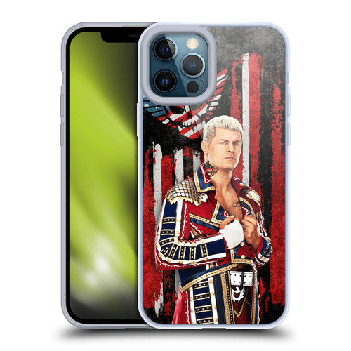 WWE Cody Rhodes American Nightmare Flag Soft Gel Case for Apple iPhone 12 Pro Max & MagSafe